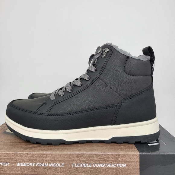 New Weatherproof Men\'s Log Jam Snow Boots Size 12